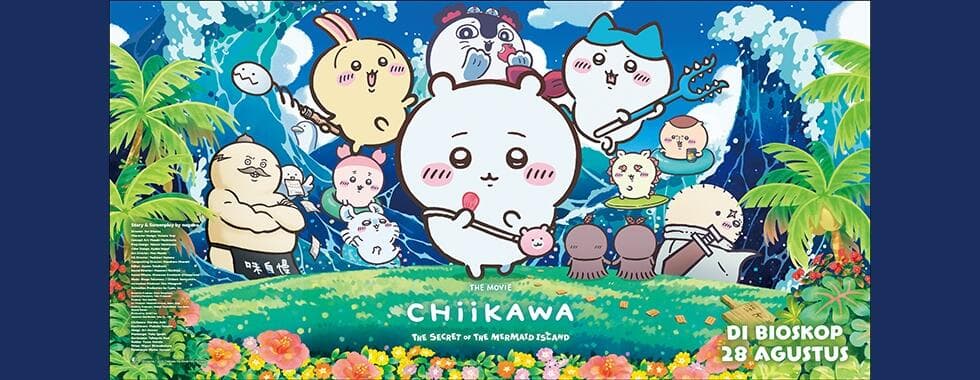 CHIIKAWA THE MOVIE THE SECRET OF THE MERMAID ISLAND