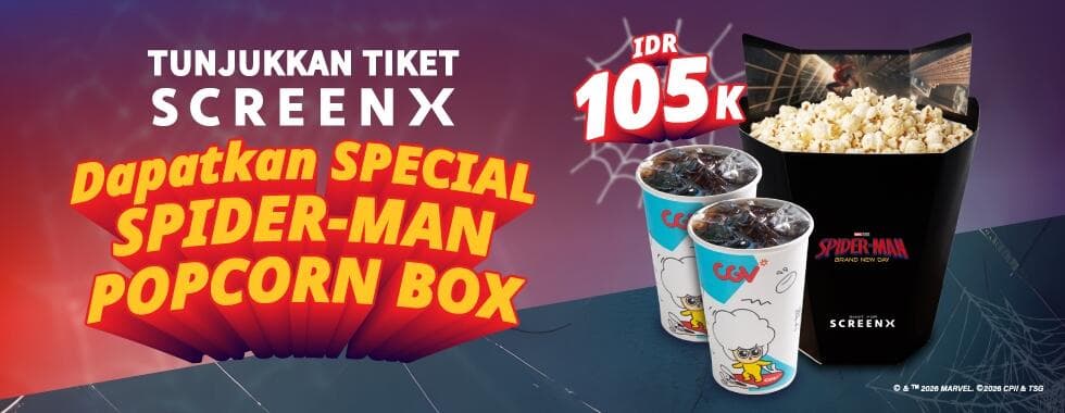 Spider-Man Special Popcorn Box🕷️